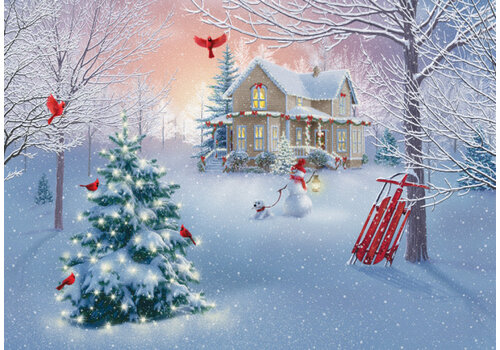  Vermont Christmas Company Home for Christmas Boxed Cards 