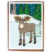 Moose in Boots Boxed Cards