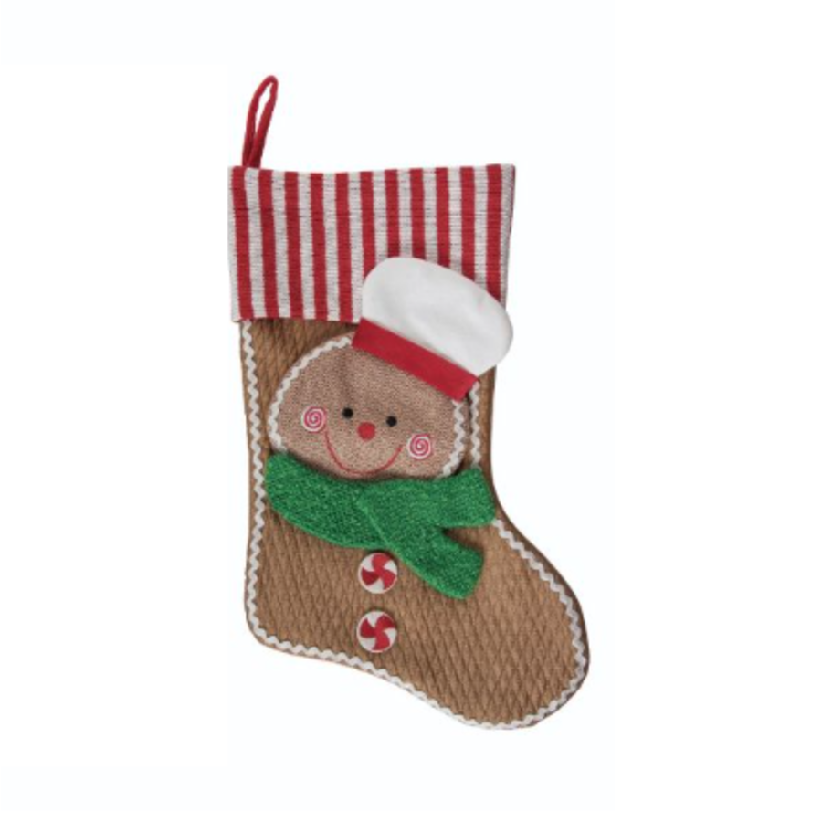 Gingerbread Man Stocking