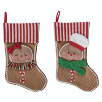 Gingerbread Man Stocking