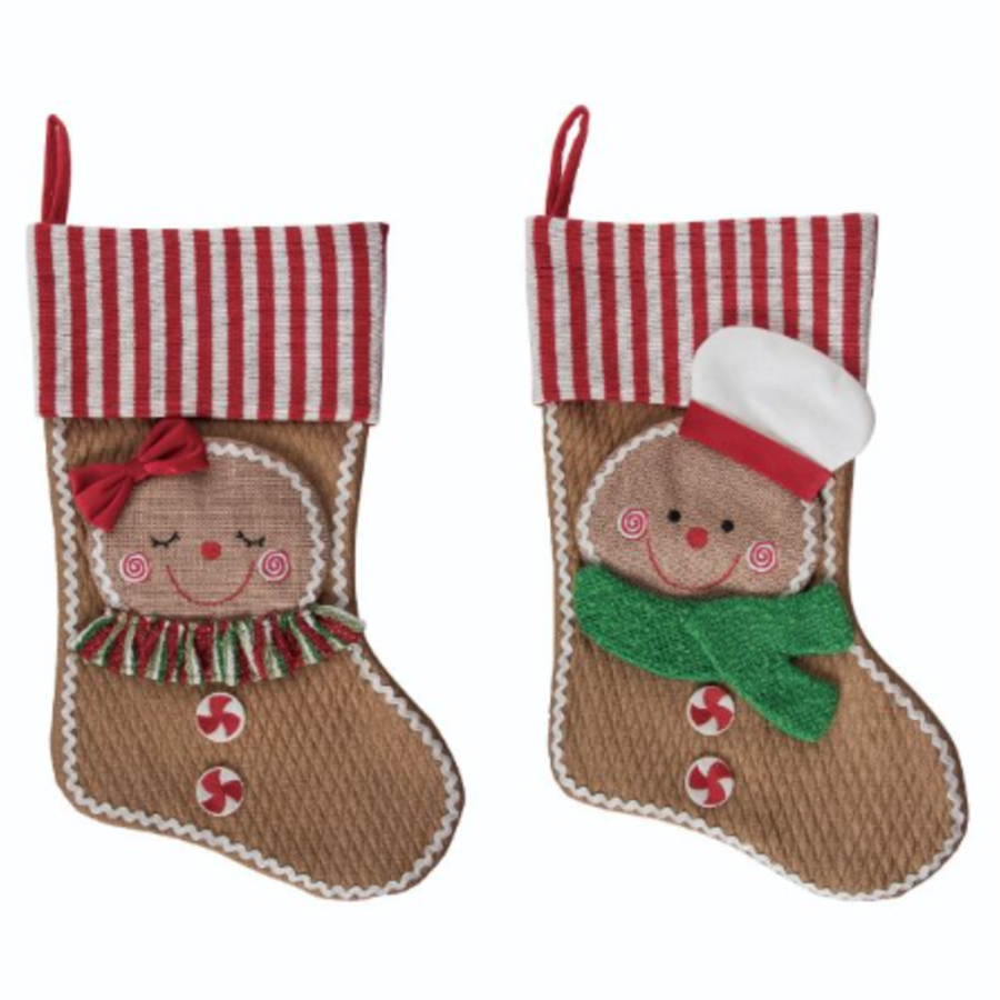 Gingerbread Man Stocking