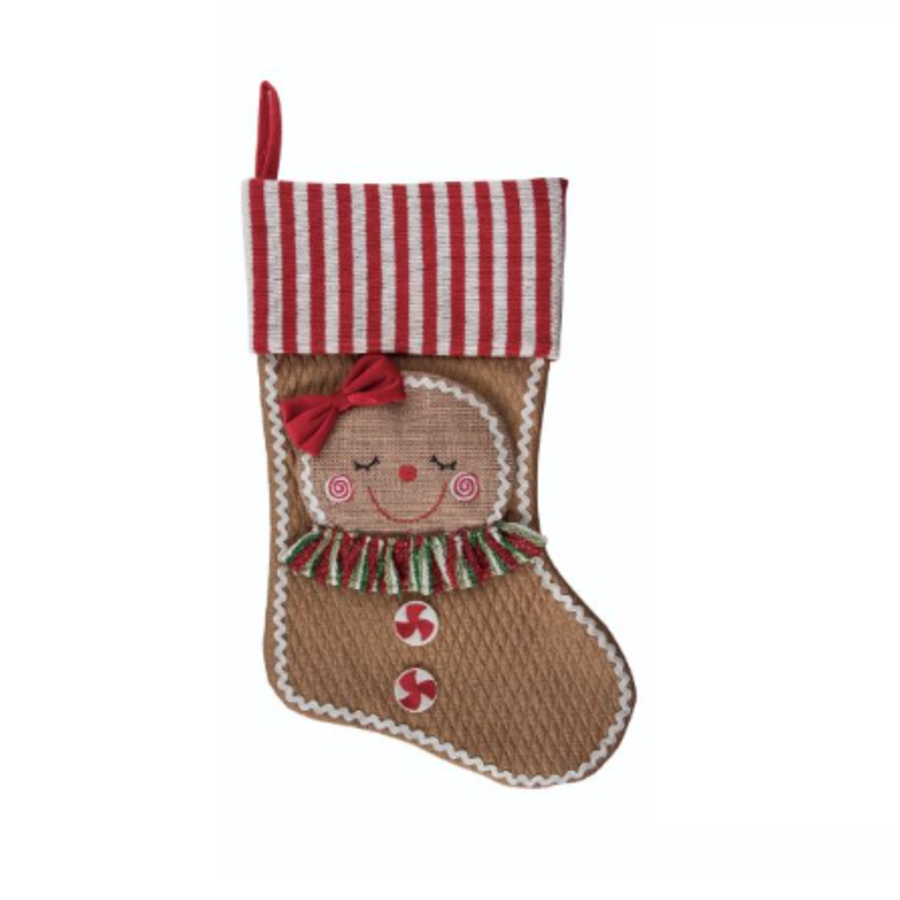 Gingerbread Man Stocking