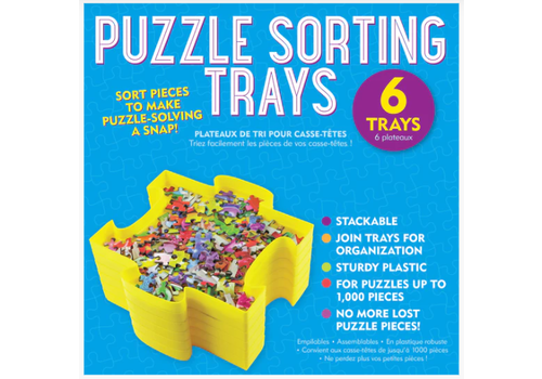  Peter Pauper Press Puzzle Sorting Trays 