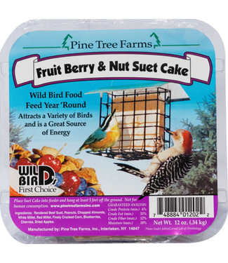 Lizzie Mae Bird Seed Fruit Berry Nut Suet