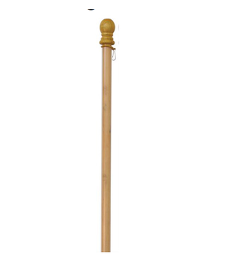 Wooden Flag Pole 56"