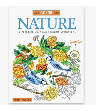 Wellspring Coloring Book - Seek & Find Nature