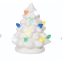 Mini Ceramic Light Up Tree