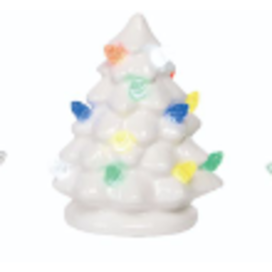 Mini Ceramic Light Up Tree