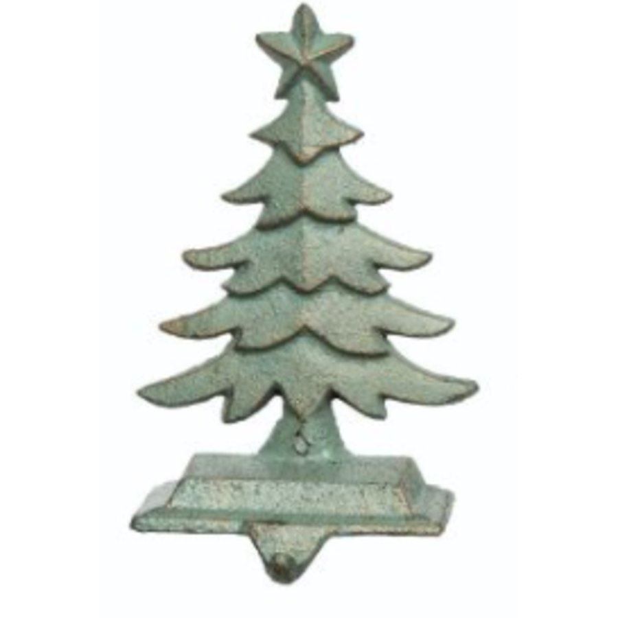 Iron Rustic Tree Stocking Holder