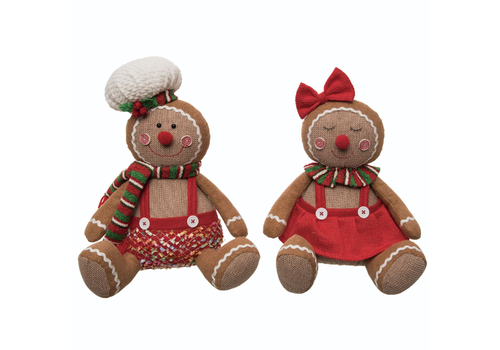  Plush Gingerbread Sitter 