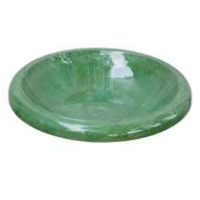 Fiber Clay Birdbath 19" Bowl