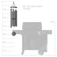 Corinthian Bells Wind Chimes  50"