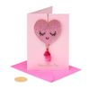 Acrylic Heart Ornament Card