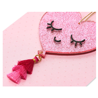Acrylic Heart Ornament Card