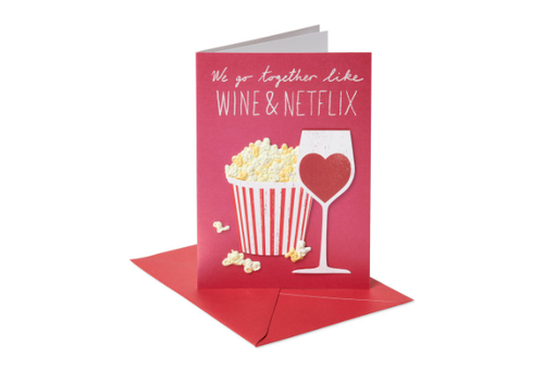  Wine & Netflix Card 