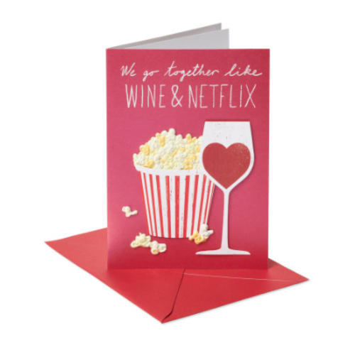  Wine & Netflix Card 