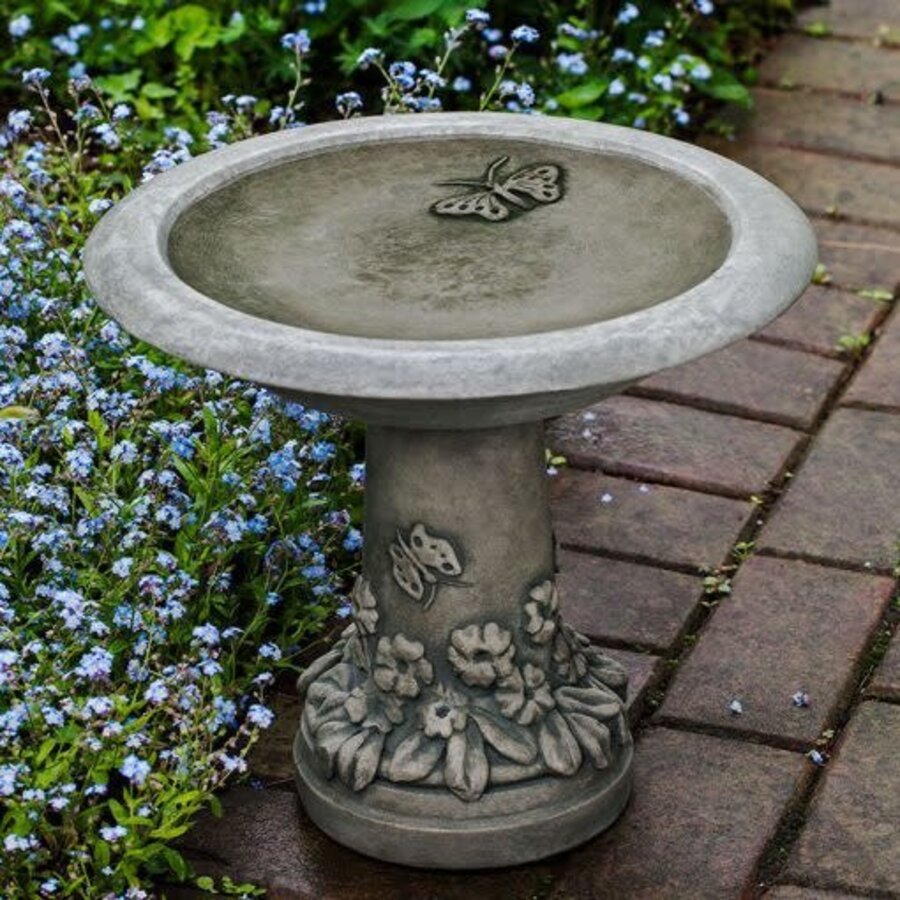 Spring Meadow Birdbath