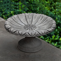 Lotus Small Birdbath