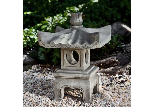  Campania International Antique Pagoda Cast Stone 