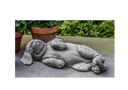  Campania International Belly Rubs Cast Stone Statue 