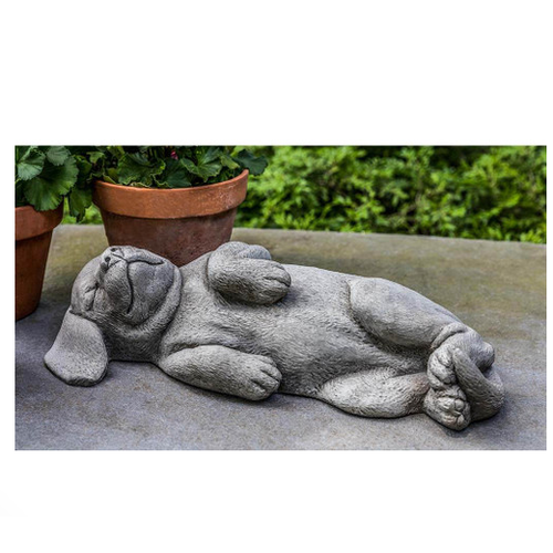  Campania International Belly Rubs Cast Stone Statue 