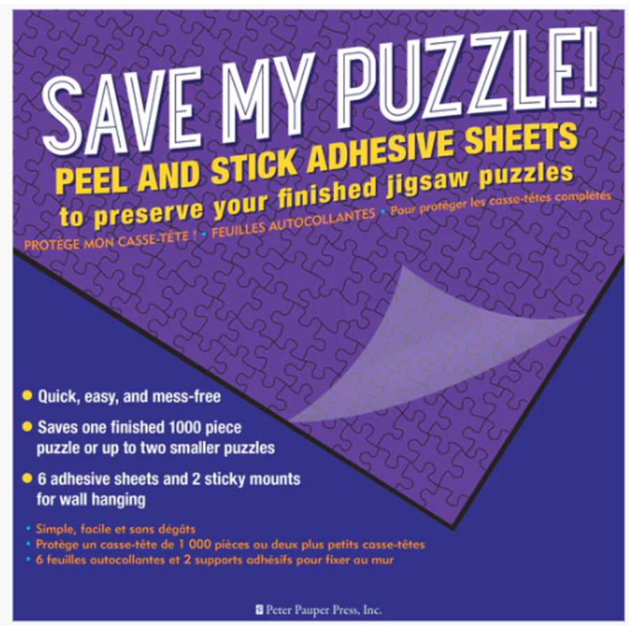 Save My Puzzle Adhesive Sheets
