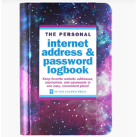 Galaxy Internet Address & Password Logbook