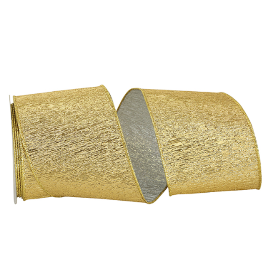 Metallic Lame Gold Silver Ribbon