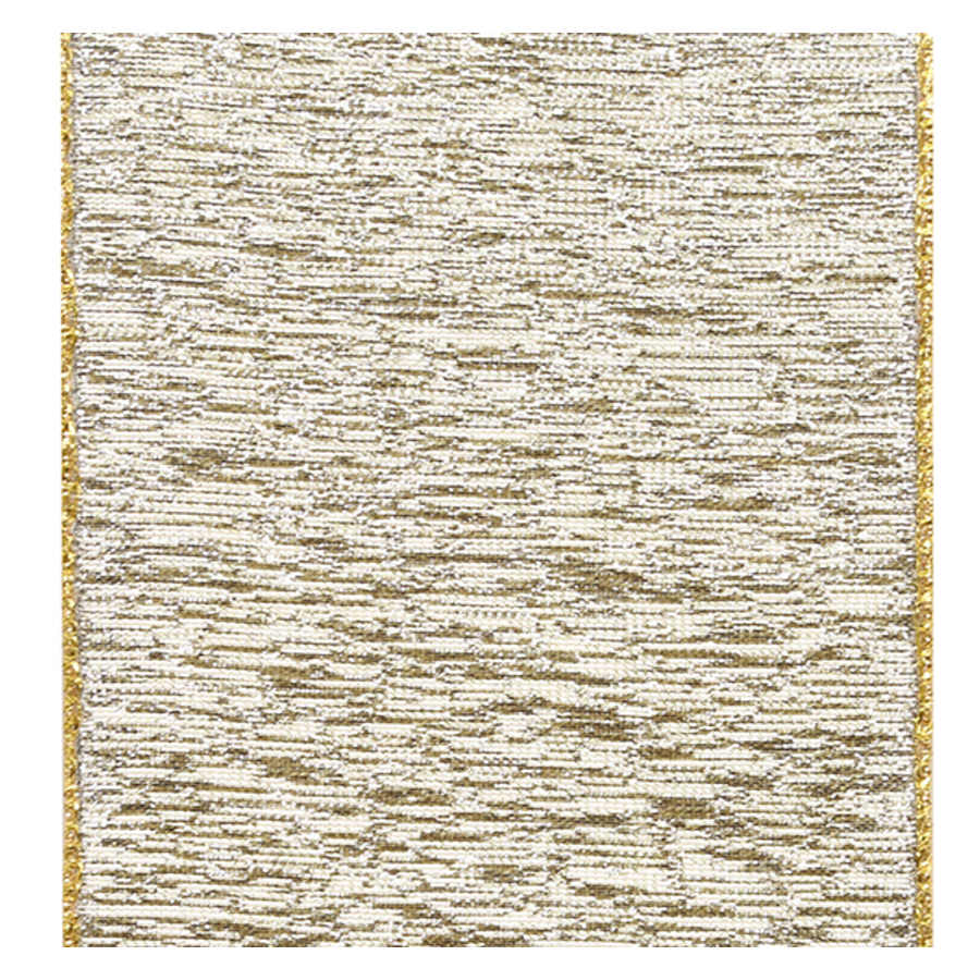Metallic Lame Gold Silver Ribbon