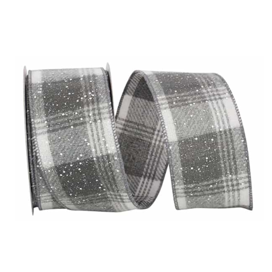 Snowy Flannel Ribbon