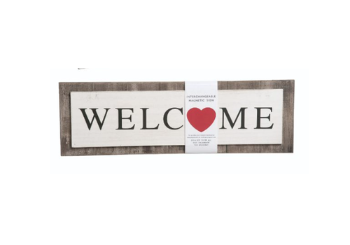 WELCOME Changing Seasons Sign 