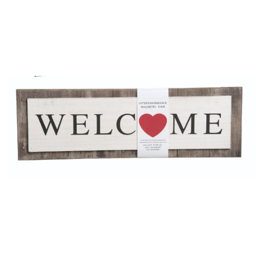  WELCOME Changing Seasons Sign 