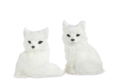  Arctic Fox 4.5" Ornament 