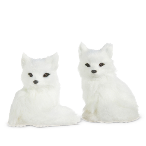  Arctic Fox 4.5" Ornament 
