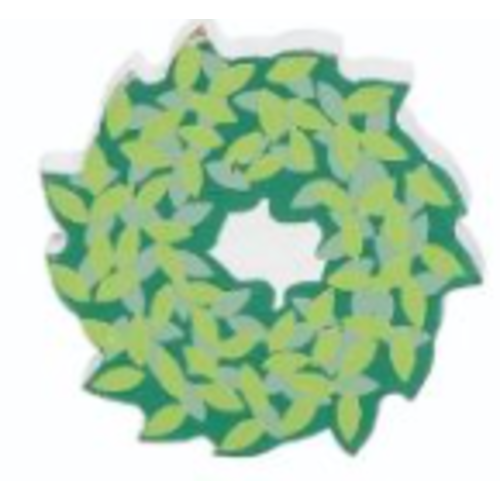  Changing Magnet Decor Wreath No Bow 