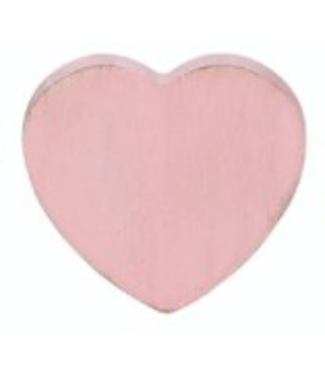 Changing Magnet Decor Heart Pink