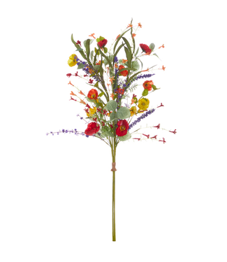 38" Poppy & Wildflower Bouquet