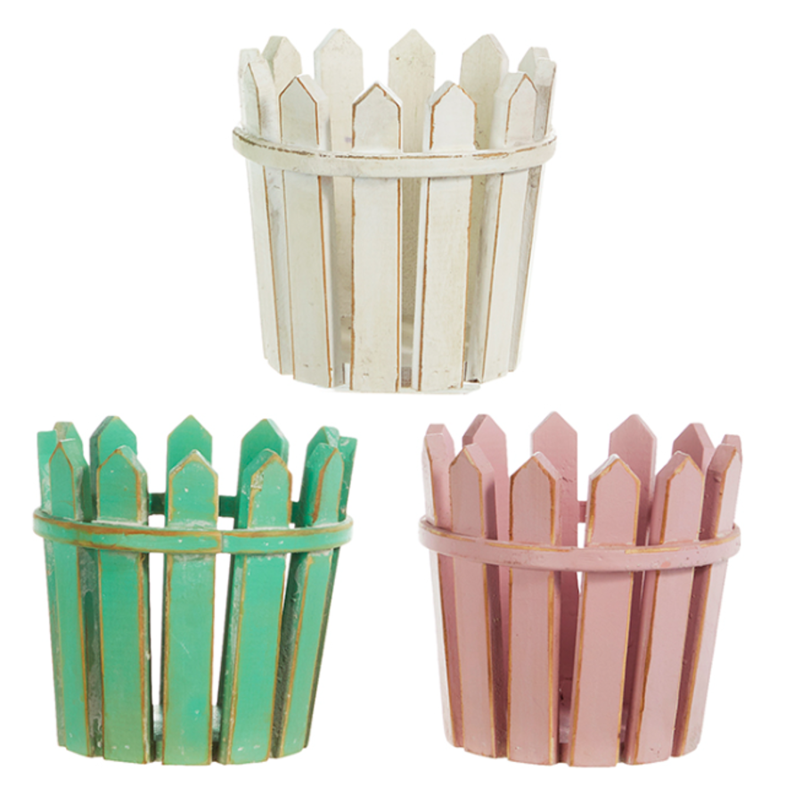 5" Picket Fence Container