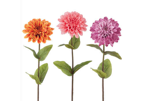  21" Real Touch Dahlia Stem 
