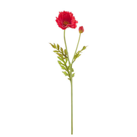 23" Real Touch Poppy Stem