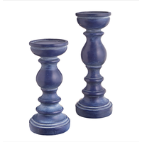 Blue Candle Holder