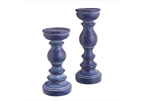  Blue Candle Holder 