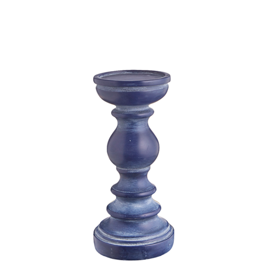 Blue Candle Holder