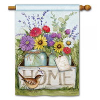 Welcome Home Standard Flag