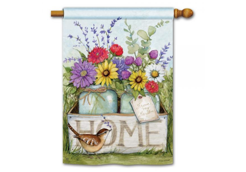 Welcome Home Standard Flag   Welcome Home Standard Flag