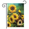Goldfinch & Sunflowers Garden Flag