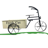 Planter Bicycle Wagon White Planter Bicycle Wagon White