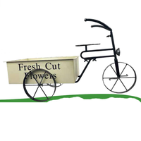 Planter Bicycle Wagon White