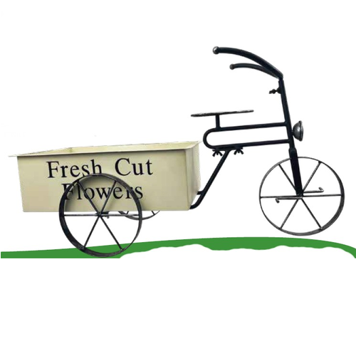  Planter Bicycle Wagon White 