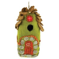 Forest House Wool Birdhouse